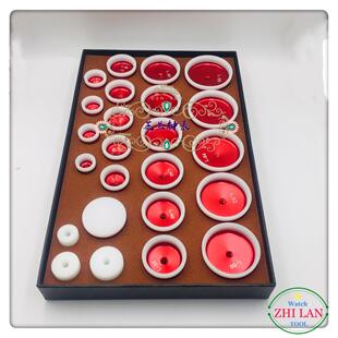 深修表工具模/24Pcs加铝盒金尼龙模/压锅具盖玻璃模具/单双卜具