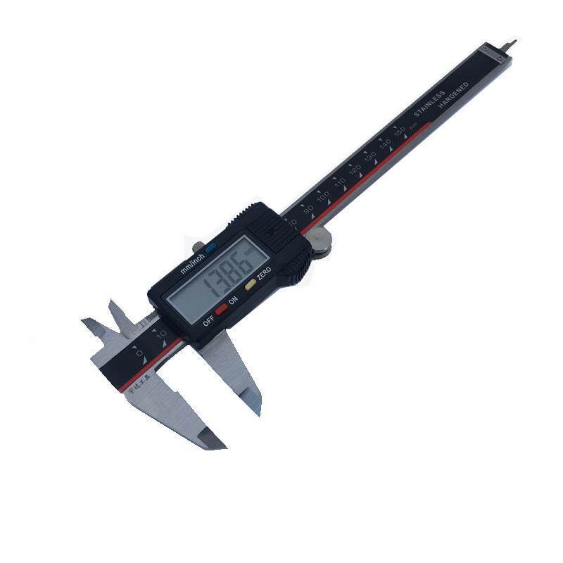 不游标尺子锈钢数显卡尺0-15无品牌/卡0家用工程迷你卡尺电子