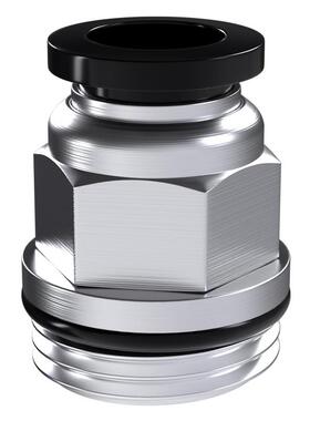 G螺纹气快速插接头PC8-G0直通10-G01气管动元件快速2接带密头封圈