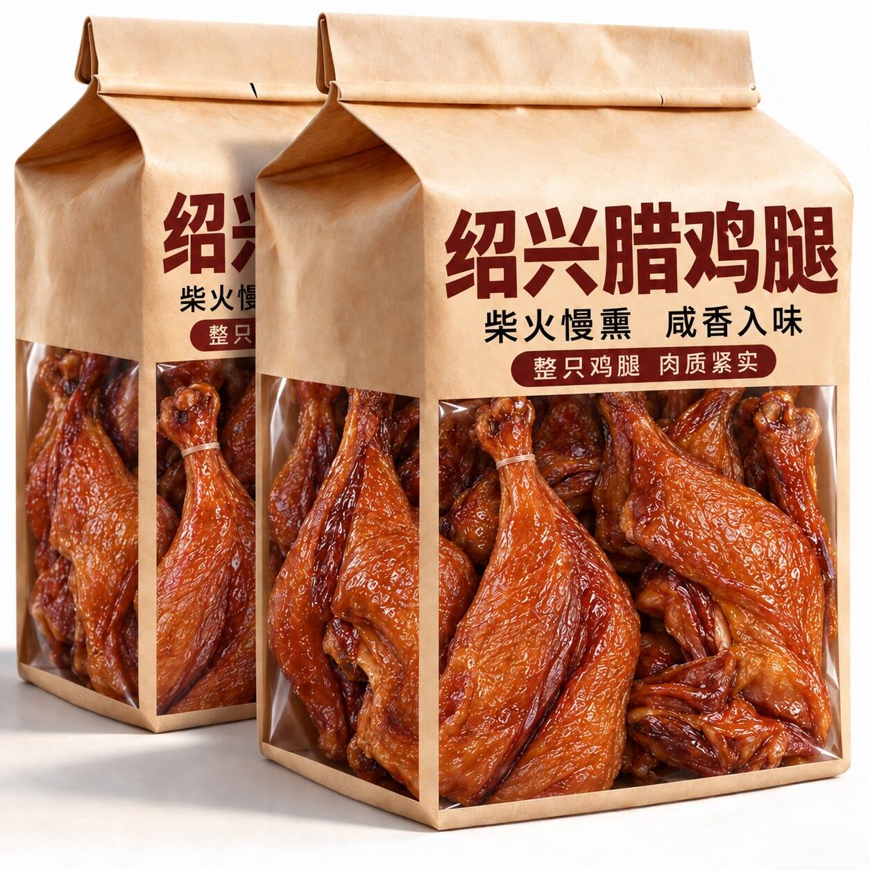 绍兴特产腊鸡腿正宗官方旗舰店传统古法腌腊风干鸡腿年货食材解馋