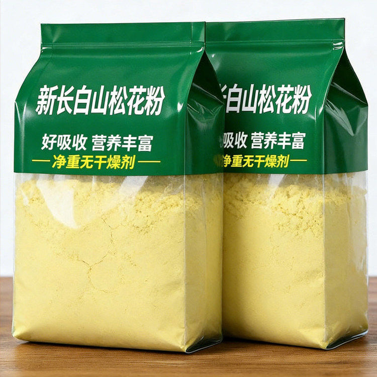 国珍松花粉官方旗舰店正品正宗纯天然破壁松花粉长白山松花粉食用