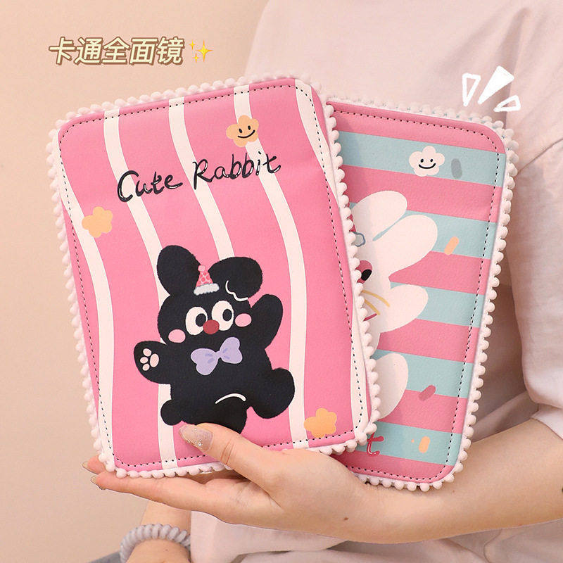 桌面折叠化妆镜台式家用学生宿舍桌上梳妆女随身携带可爱小镜子,家庭/个人清洁工具,随身化妆镜,淘宝优惠券,粉丝福利购,淘宝优惠卷