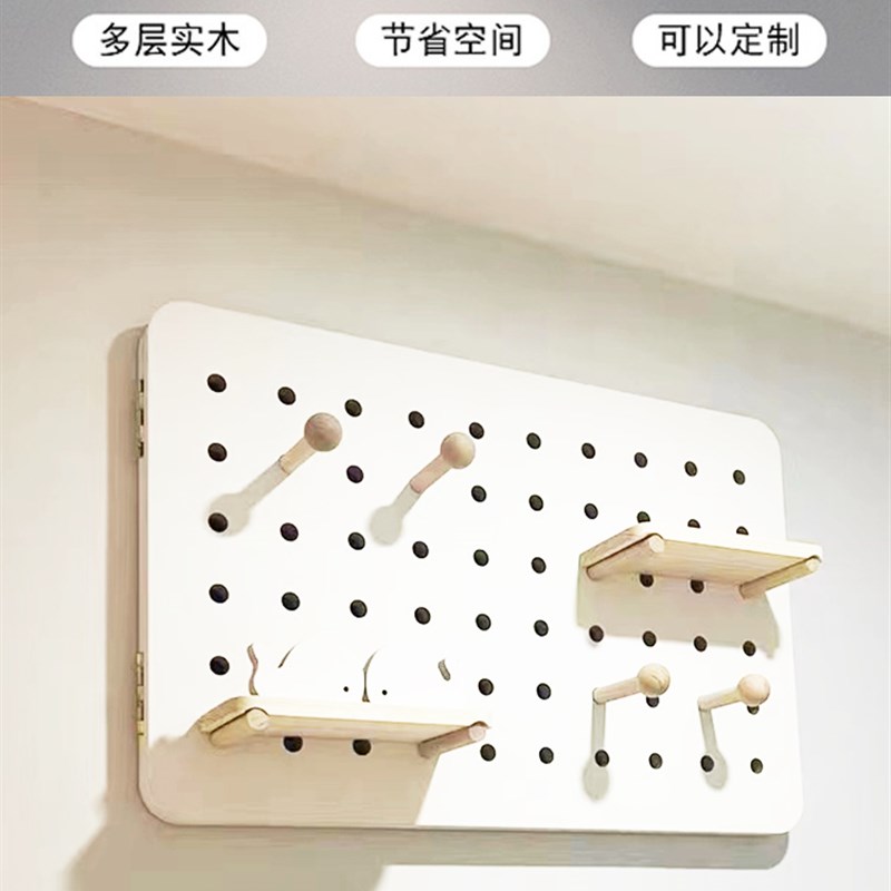 速发洞洞板电表箱画装饰画遮挡免打孔多功能挂画配电闸强弱电箱电