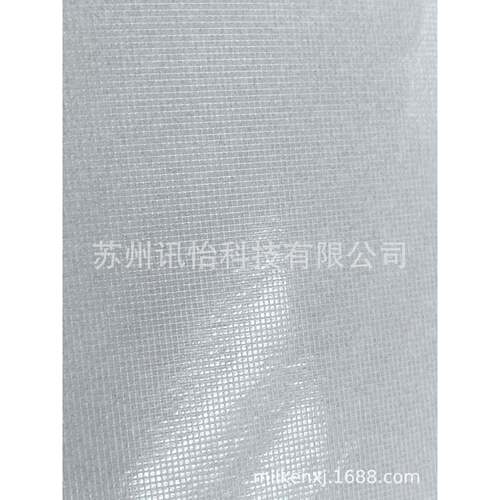 印制fasson不起泡网纹胶压纹涂塑S333E50um亮白UL969标签90*94铭