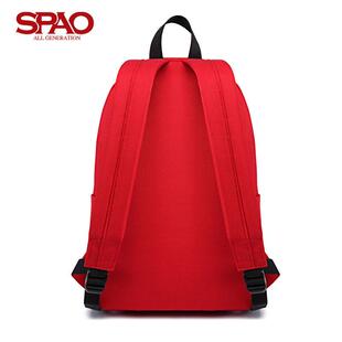 SPAO 2020春新款辛普森学生糖果纯色书包 双肩书包休闲包