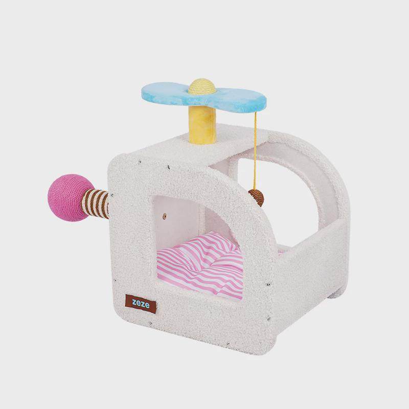 zeze飞机乐园透气半封闭式狗屋玩耍睡觉一体柔软狗窝宠物窝别墅,宠物/宠物食品及用品,猫笼子/猫别墅,淘宝优惠券,粉丝福利购,淘宝优惠卷