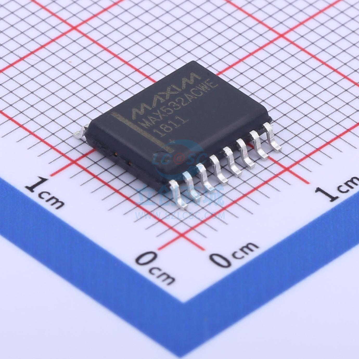 数模转换芯片DAC MAX532ACWE+ SOIC-16 MAXIM(美信)