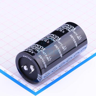 螺栓型铝电解电容 B43545S7477M001 螺栓,35x70mm TDK