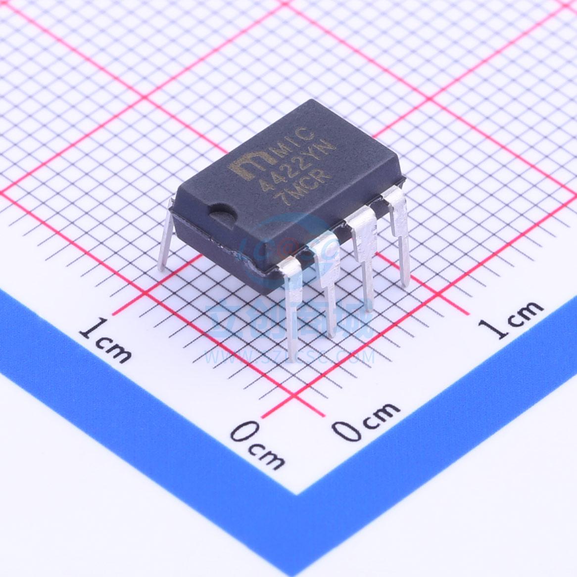 栅极驱动IC MIC4422YN DIP-8 MICROCHIP(美国微芯)