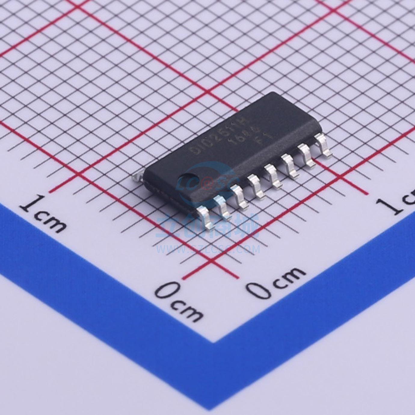 视频放大器 DIO2511HCS16 SOP-16 DIOO(帝奥微)