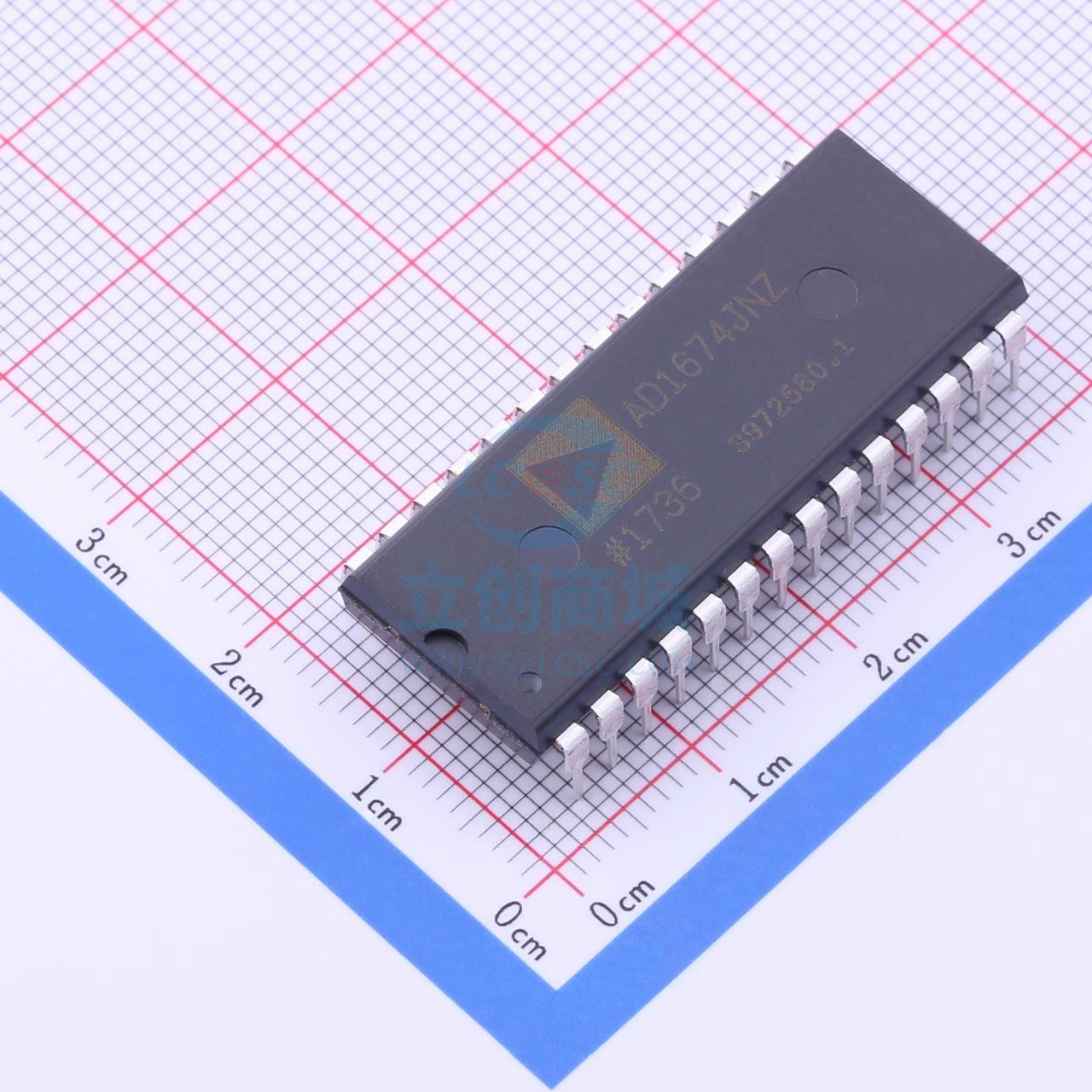 模数转换芯片ADC AD1674JNZ DIP-28_600mil ADI(亚德诺)/LINEAR