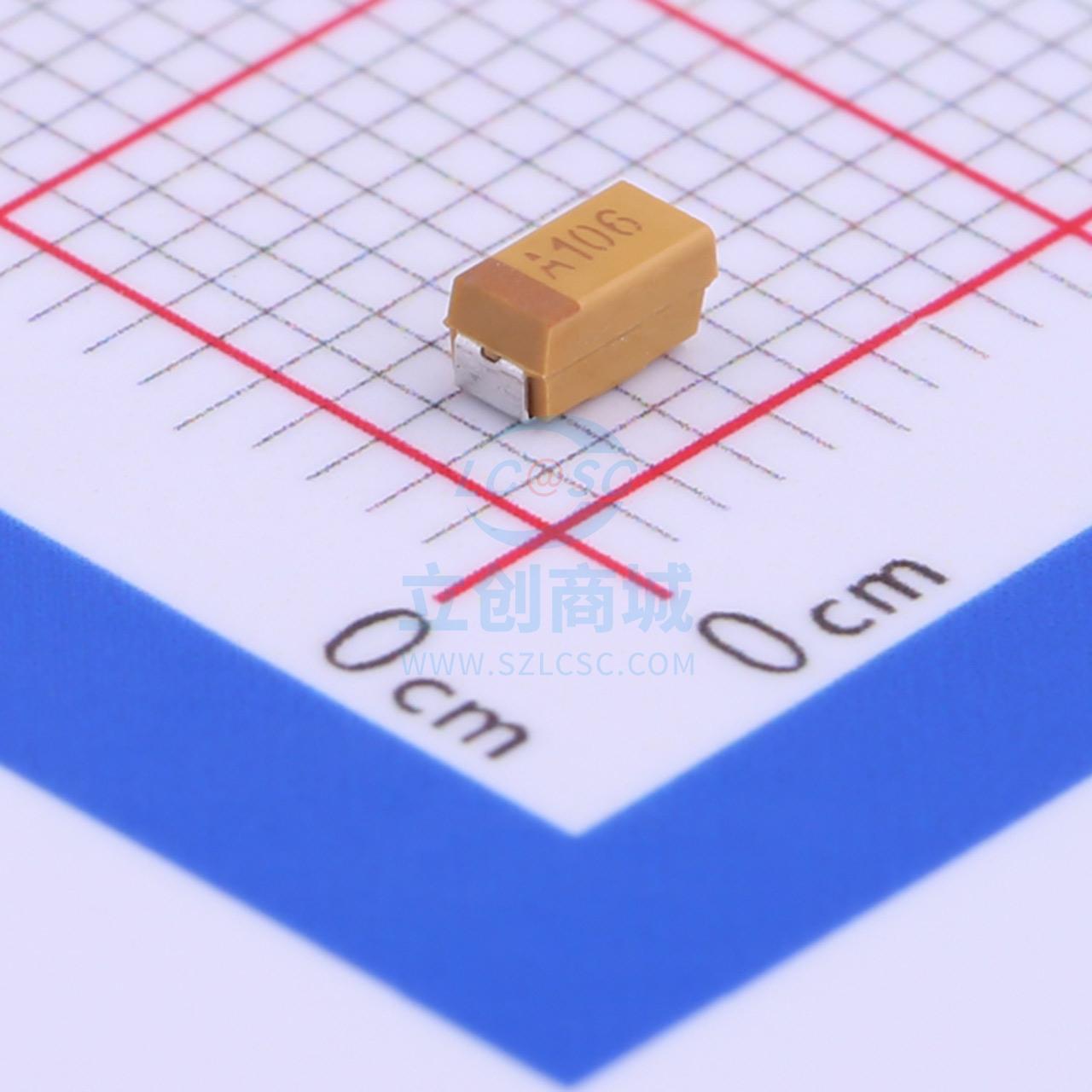 钽电容 CA45-106K010AT CASE-A_3216 TANCAP(容电)