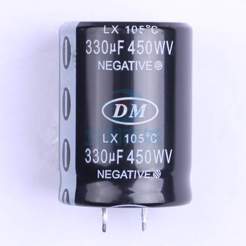 牛角型电解电容 CD293 450V330μF 嵌入,30x40mm DMEGC(东磁)