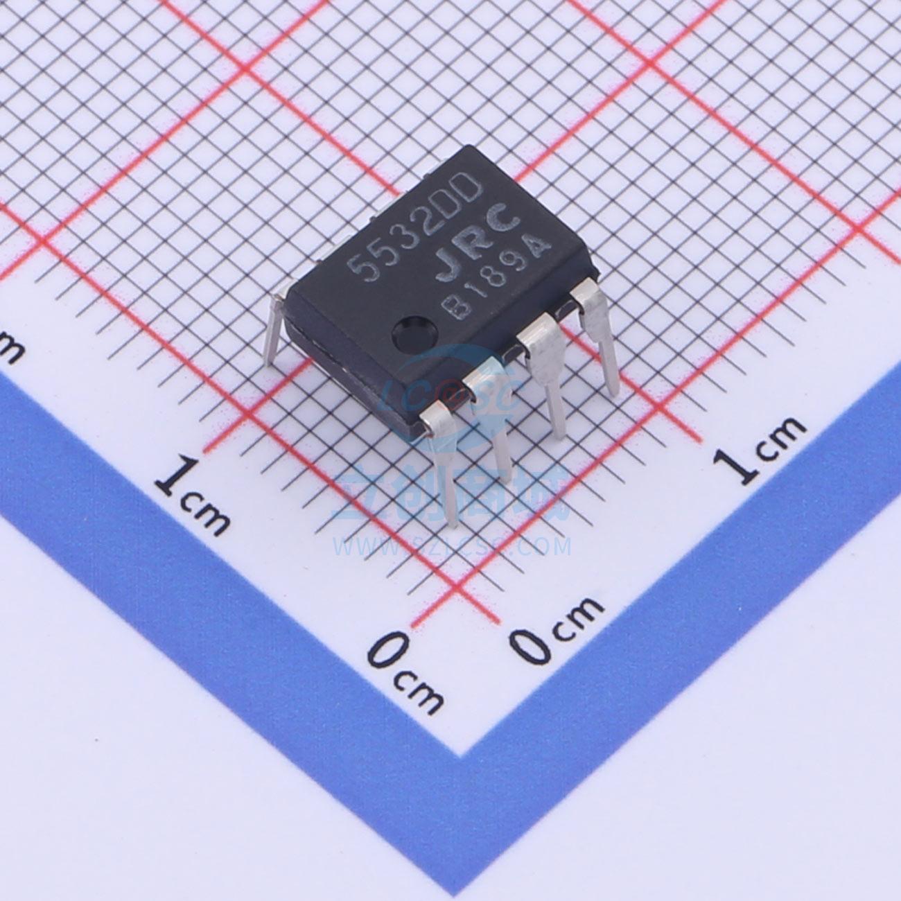 运算放大器 NJM5532DD DIP-8 JRC