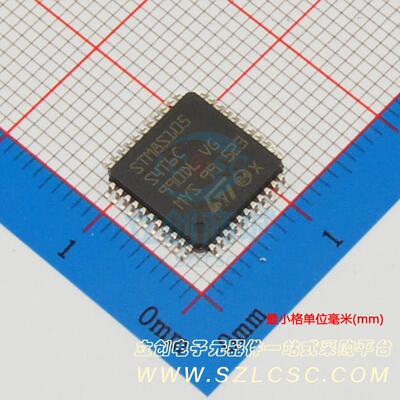 ST(意法半导体) STM8S105S4T6C LQFP-44_10x10x08P ST(意法半导体