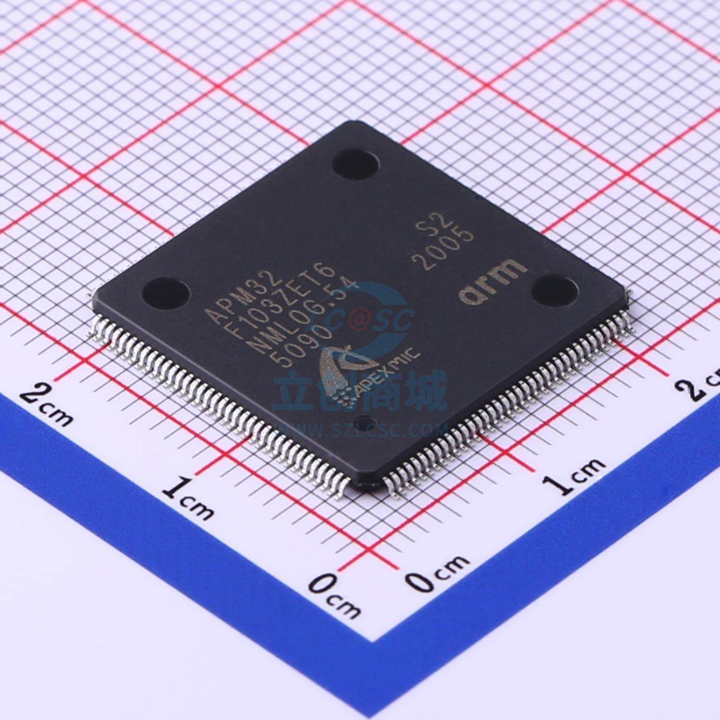 单片机(MCU/MPU/SOC) APM32F103ZET6 LQFP-144 Geehy(珠海极海)