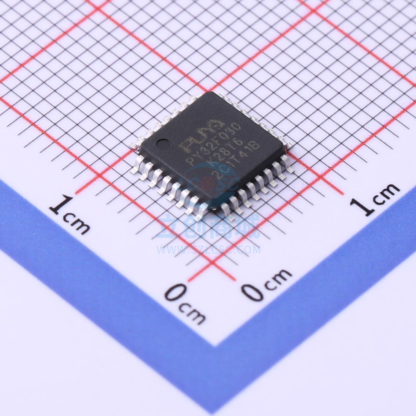 单片机(MCU/MPU/SOC) PY32F030K28T6 LQFP32 PUYA(普冉)