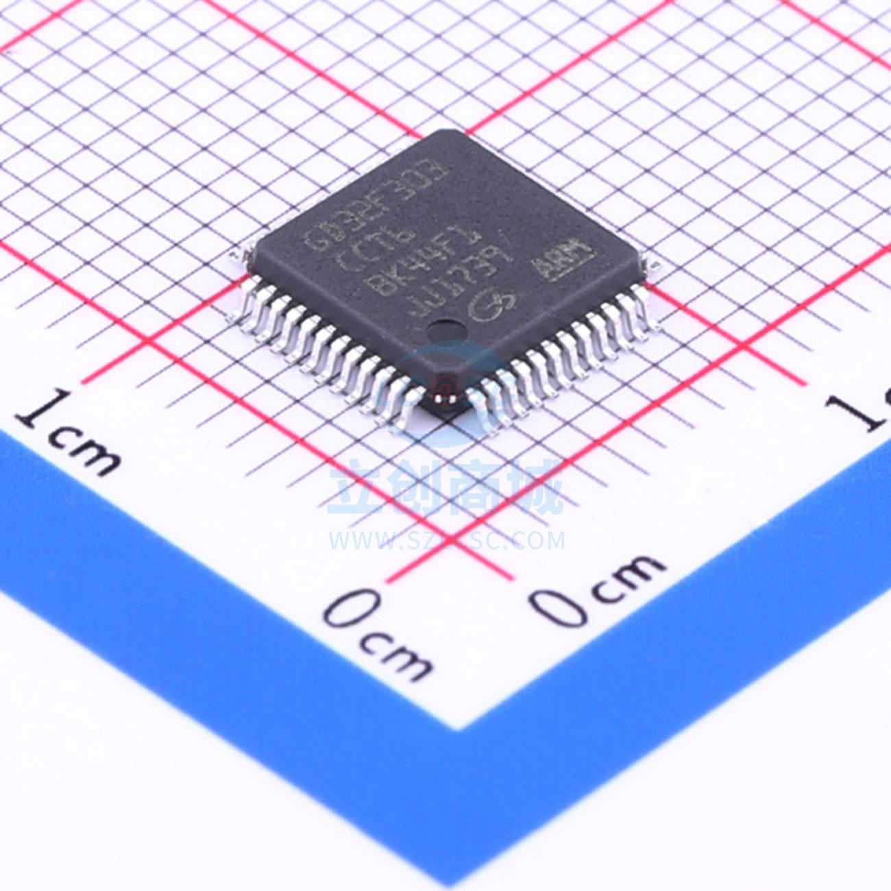 单片机(MCU/MPU/SOC) GD32F303CCT6 LQFP-48_7x7x05P GigaDevice(