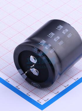 牛角型电解电容 LSM391M2W---3535 嵌入,35x35mm lelon(立隆)