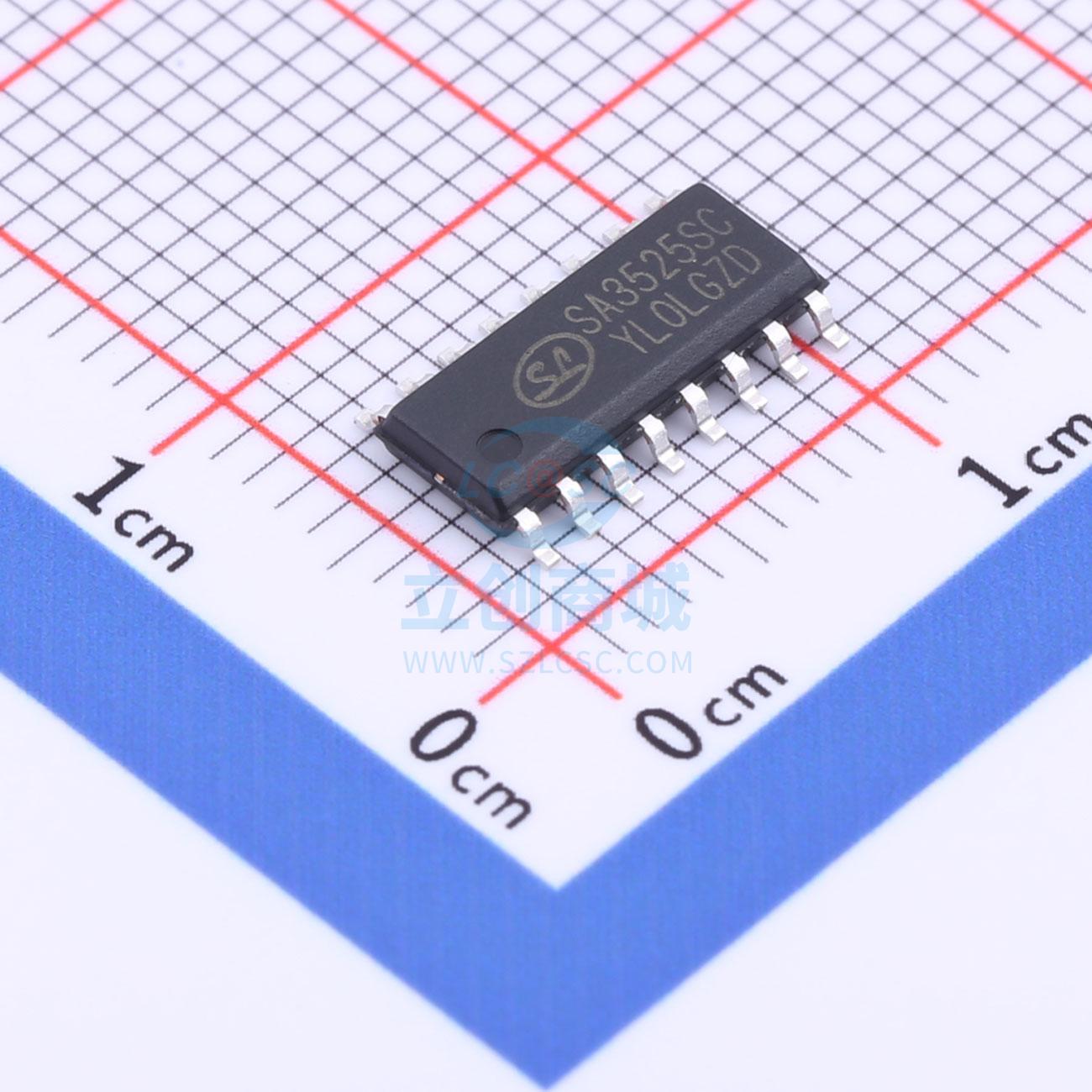 DC-DC电源芯片 SA3525SCTR SOP-16-225-1.27 SILAN(士兰微)