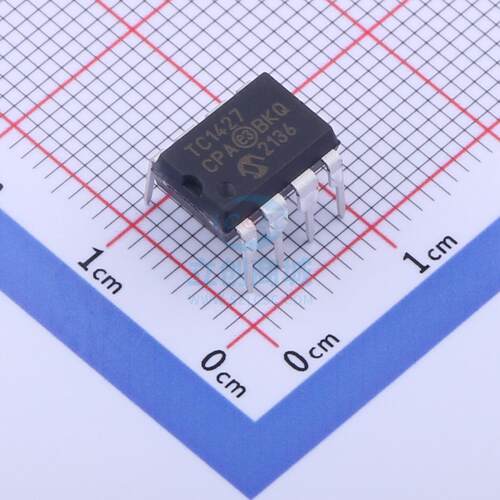 栅极驱动IC TC1427CPA PDIP-8 MICROCHIP(美国微芯)