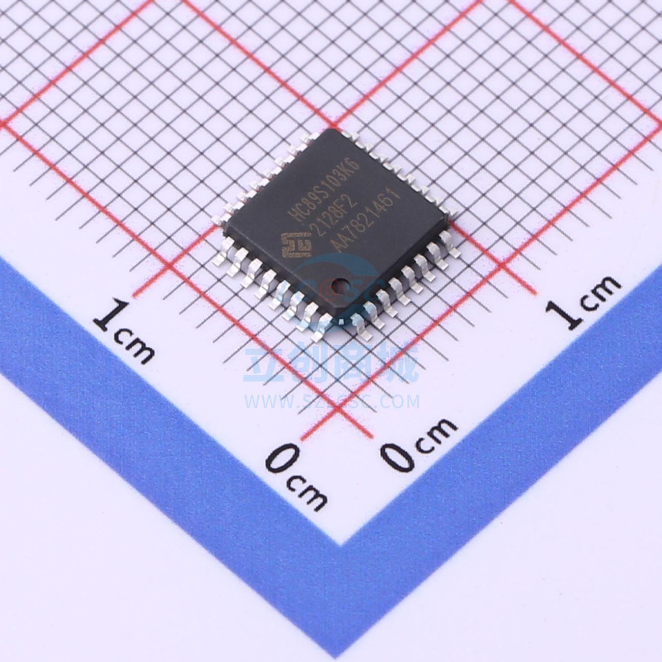单片机(MCU/MPU/SOC) HC89S103K6T6CPM LQFP-32 holychip(芯圣电