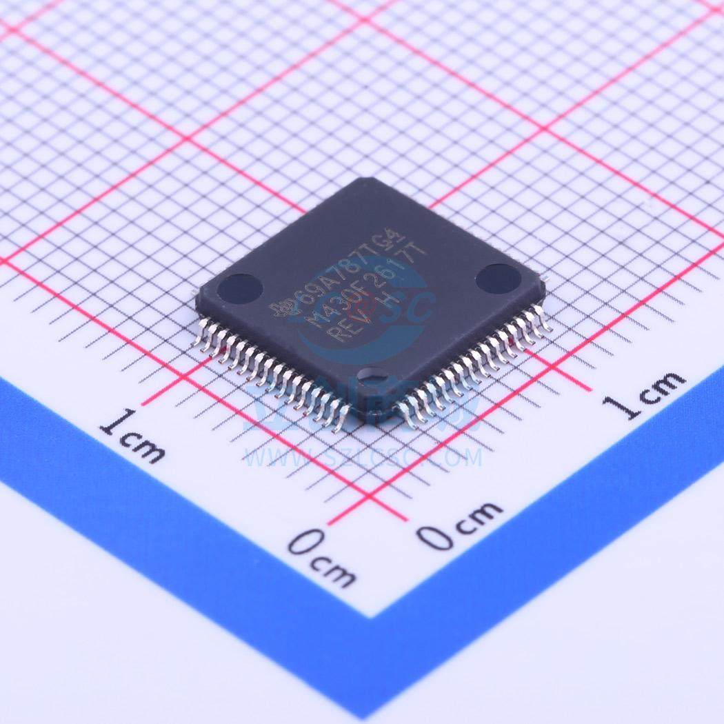 TI(德州仪器) MSP430F2617TPMR LQFP-64_10x10x05P TI(德州仪器)