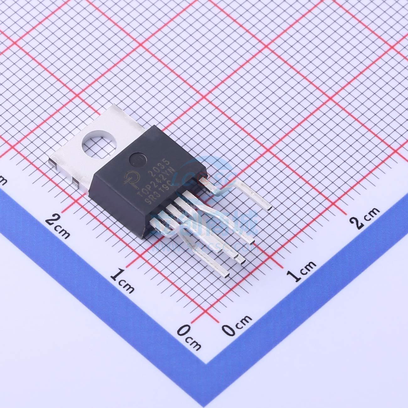 AC-DC控制器和稳压器 TOP242YN TO-220-7C Power Integrations(帕