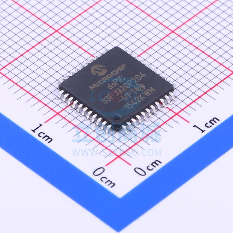 MICROCHIP(美国微芯) DSPIC33FJ32GP204-I/PT TQFP-44_10x10x08P