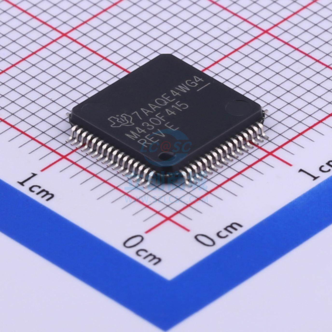 TI(德州仪器) MSP430F415IPMR LQFP-64_10x10x05P TI(德州仪器)