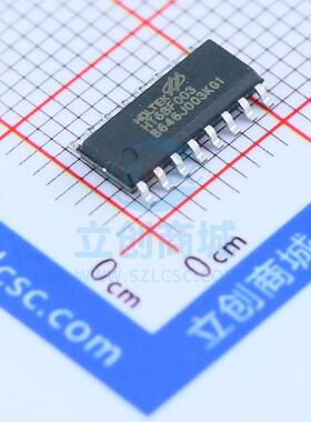 单片机(MCU/MPU/SOC) HT68F003 NSOP-16 HOLTEK(台湾合泰/盛群)