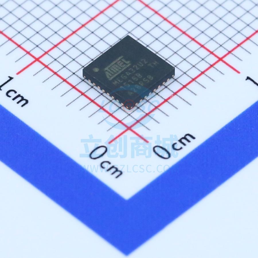 ATMEL(爱特梅尔)/AVR ATMEGA32U2-MU QFN-32_5x5x05P MICROCHIP(