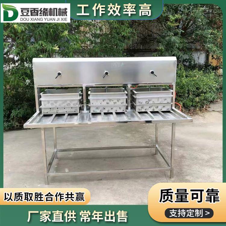 忻州一锈钢不双盒豆腐2成型机 磨两桶豆腐机15磨生产效率NIL高 直