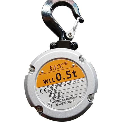 铝合金手拉葫迷你型250kg0kg53米单芦链轻便手摇葫芦250KG*3微0型