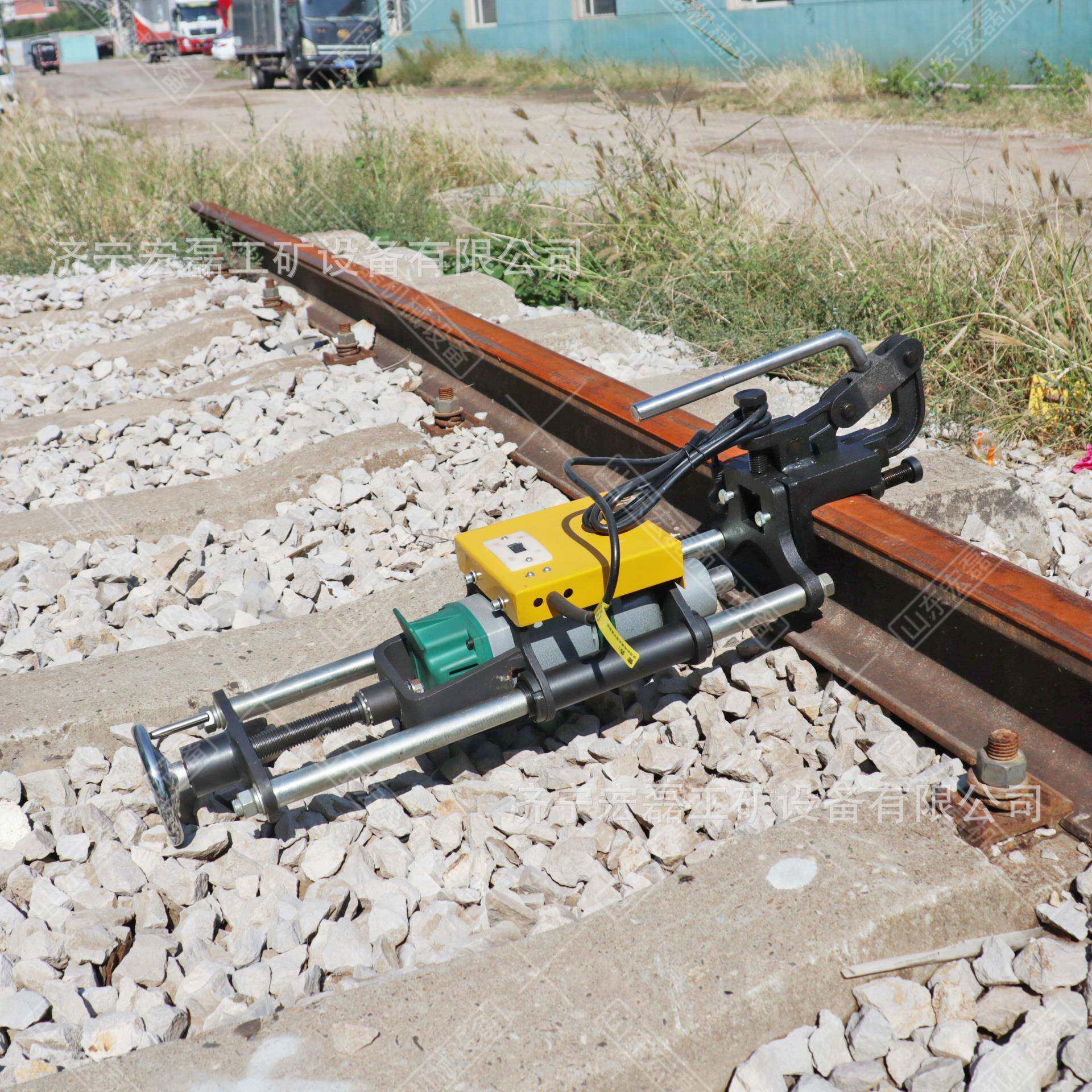 zg-32型电动钢轨钻孔机轨道钢轨打孔机电动铁路钻眼机开孔机
