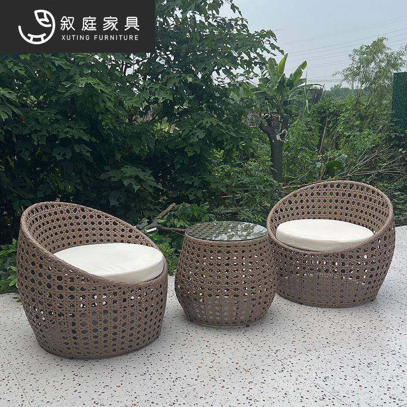 户外编沙发60民花园藤椅几三件藤套阳台休闲室内外防水家茶具组宿,住宅家具,户外沙发,淘宝优惠券,粉丝福利购,淘宝优惠卷