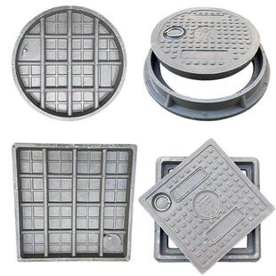 SMC新型材料覆合树脂拉环井盖化粪池井盖下水道井盖拉环设计