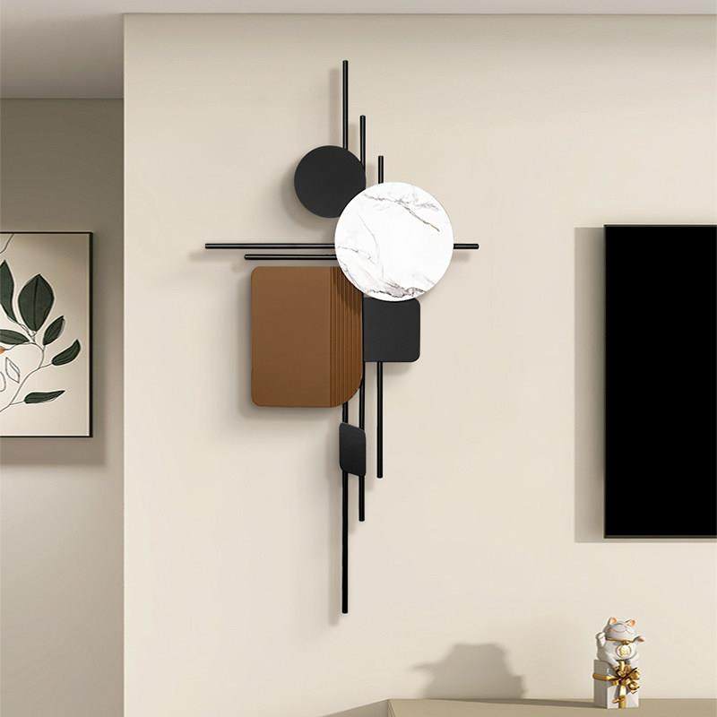 轻奢客厅电视背景墙面装饰玄关铁艺壁挂立体墙饰创意餐厅金属挂件,家居饰品,壁饰,淘宝优惠券,粉丝福利购,淘宝优惠卷