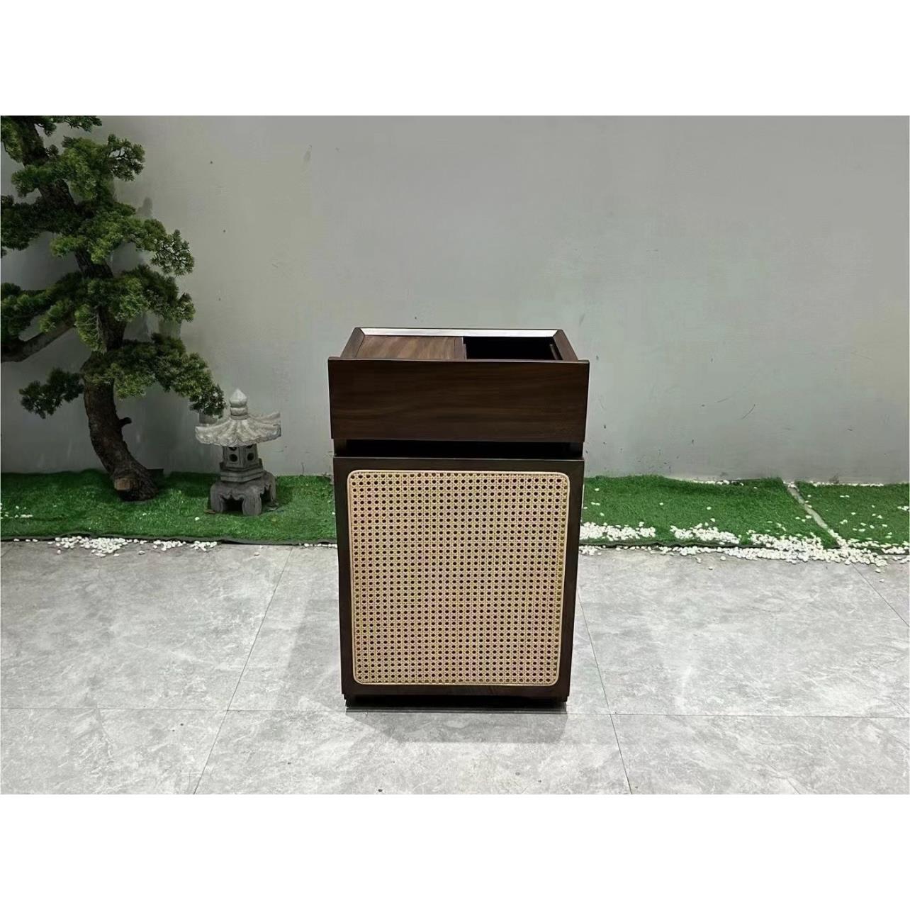 新中式胡桃木茶水柜移动茶桌家用茶吧机烧水壶一体茶边柜客厅茶台