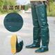 靴齐腰雨裤 长筒插秧雨鞋 防水软底男过膝高筒雨靴半身钓鱼水田鞋