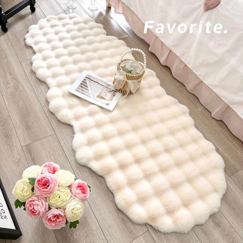 泡泡毛绒卧室床边地毯轻奢高级客厅沙发垫子四季通用飘窗垫窗台垫,居家布艺,床边毯,淘宝优惠券,粉丝福利购,淘宝优惠卷