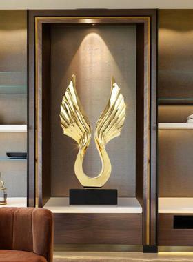 现代轻奢大展宏图摆件客厅玄关电视酒柜办公室高级感档家居装饰品