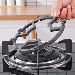 厨房通用煤瓦斯炉支架卡式炉灶台架托 托配件炒锅小奶锅防滑铸铁