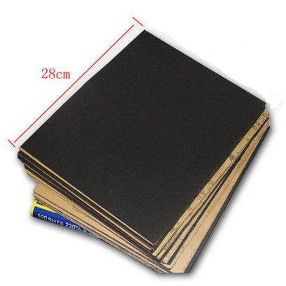 耐水砂纸 工艺品砂纸打磨 砂纸抛光砂纸120-1500目适用于GSS1400A