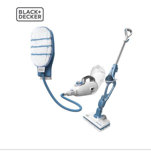 百得7合1蒸汽拖把手套FSMH13151SM旗舰款大理石玻璃地板高温杀菌