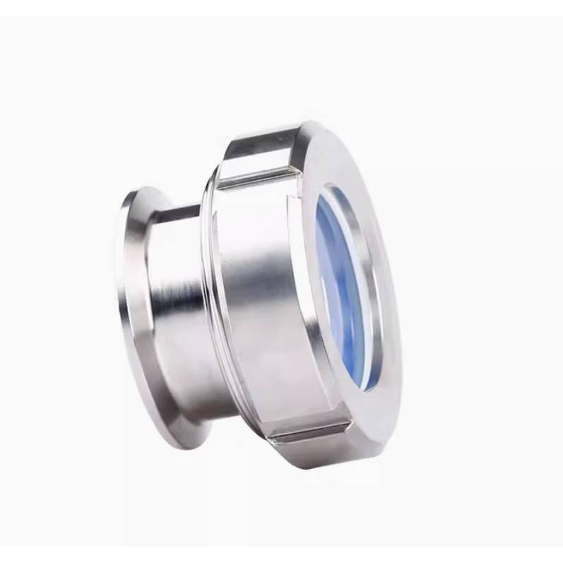 304真空快装玻璃视镜KF25 KF40 KF50观察窗管道视窗卡箍视镜