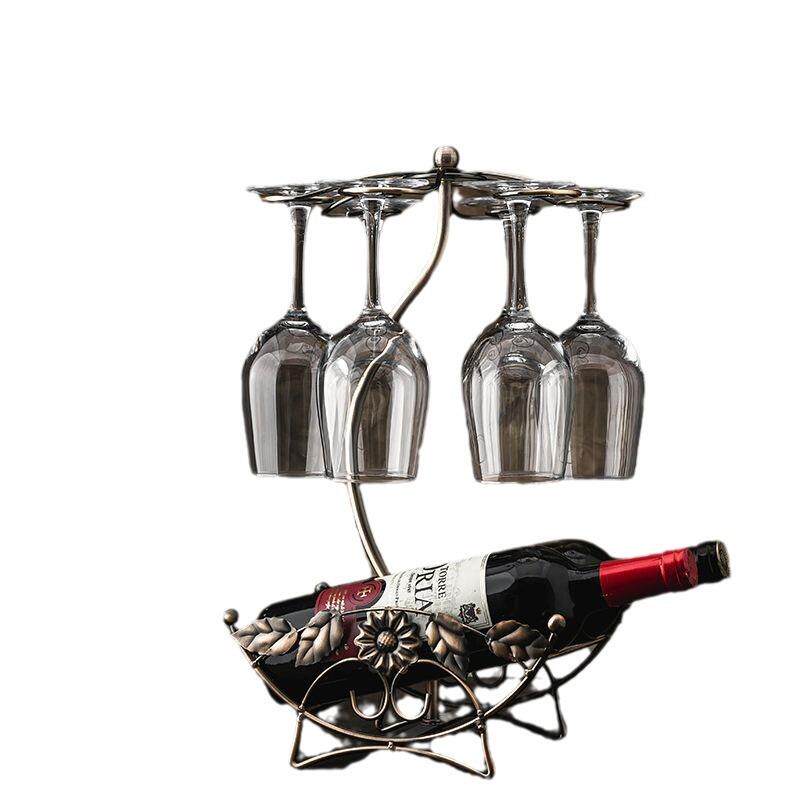 红酒杯套装家用萄欧式摆件大醒酒器水晶号葡酒杯玻高璃脚优苳冈21