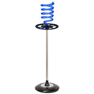 座发廊专用吹风机家支架理发店立落式G01风筒用丝印底座带地不锈