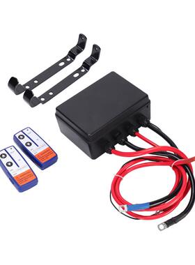 电绞盘无线遥控配500A车载吊机件12000L793动B越配野牵引器铰盘件