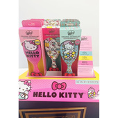 美国Wetbrush 魔法梳气垫按摩梳白色hello kitty家用防静电梳子
